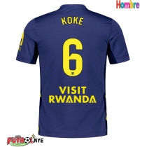 Camiseta Atletico Madrid Koke #6 Visitante Equipación 2025-26 manga corta